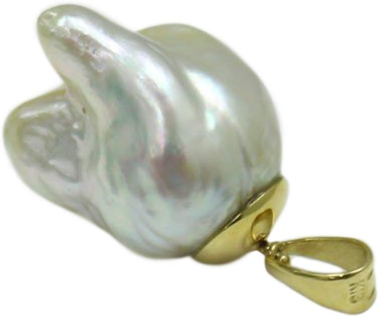 南洋 白蝶真珠ネックレス バロック 12-16mm 大珠 南洋白蝶真珠パール